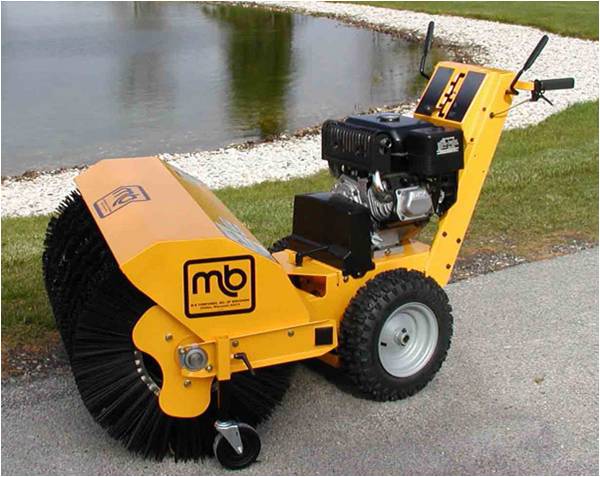 美国M-B  MCD-WB手扶式扫雪机